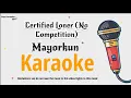 Mayorkun-Certified Loner No Competition  Karaoke version