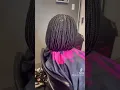 Small Box Braid Bob