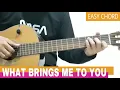 Download Lagu Ann 白安 - What Brings Me To You - 是什么让我遇见这样的你  - Easy Chord Fingerstyle Guitar