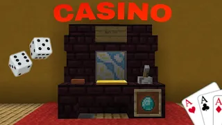 Minecraft Casino How to build a BlackJack Tutorial