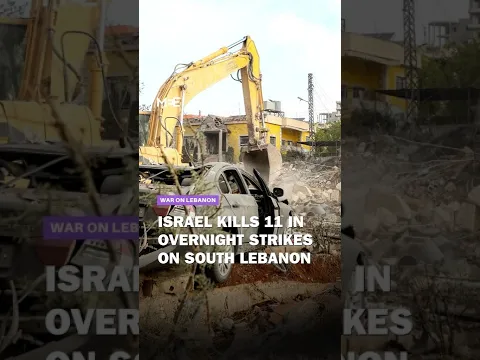 Israeli strikes kill 11 in south Lebanon village, including two infants