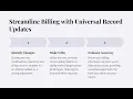 Record Update Button Now Available In All Bill Types For Quicker Modifications EalSuite Updates