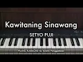 Lagu KAWITANING SINAWANG - Denny Caknan (SETYO PUJI) | Piano Karaoke by Andre Panggabean