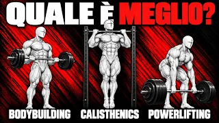 Cosa il BODYBUILDING, può prendere dal POWERLIFTING, CALISTHENICS e viceversa.