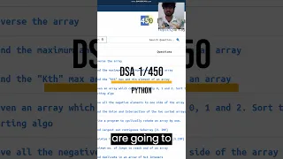 Reverse an Array DSA Tutorial Python