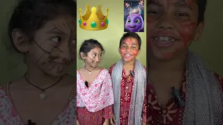 Motu Bhoot 🧟‍♂️☠️🌸Vs Patlu Bhootni 🧟‍♀️Look ChallengePrashant Sharma #shorts #ytshorts #funnyshorts