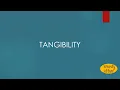 Tangibility Meaning