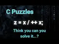C Puzzles Logic and Increment Operators pt 5