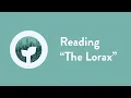 Reading The Lorax