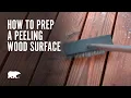 How To Prep a Peeling Wood Surface with BEHR Premium No 64 Wood Stain Finish Stripper