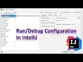 Run Debug Configuration in IntelliJ and Spring Boot