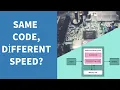 Why the Same Program Runs Faster on Some Computers Inside Modern CPU Architecture