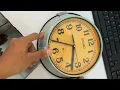Maritime Original Antique Nautical Ship Vintage Marine SEIKO Wall Clock - Japan