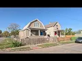 Driving Around Columbus Ohio Hood - Franklinton Neighborhood in 4k