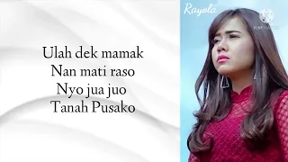 Download Rayola - Tanah Pusako [KARAOKE/LIRIK] MP3