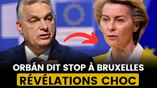 DISCOURS CHOC DE VIKTOR ORBAN : LA HONGRIE DIT NON À BRUXELLES