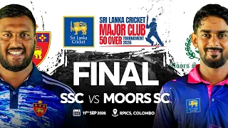 💥LIVE | Final - SSC vs Moors | Major Clubs Limited Over Tournament 2026