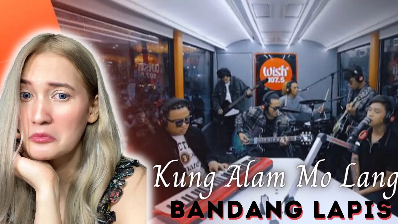 Reaction to Bandang Lapis’ “Kung Alam Mo Lang” Live on the Wish Bus ♥️