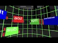 VR-friendly node-based programming demo
