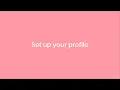How to create a profile on your virtual event platform Remo 2020