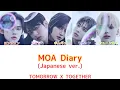 [日本語字幕/歌詞] TXT(투모로우바이투게더) - MOA  Diary (Dubaddu Wari Wari) (Japanese ver.)