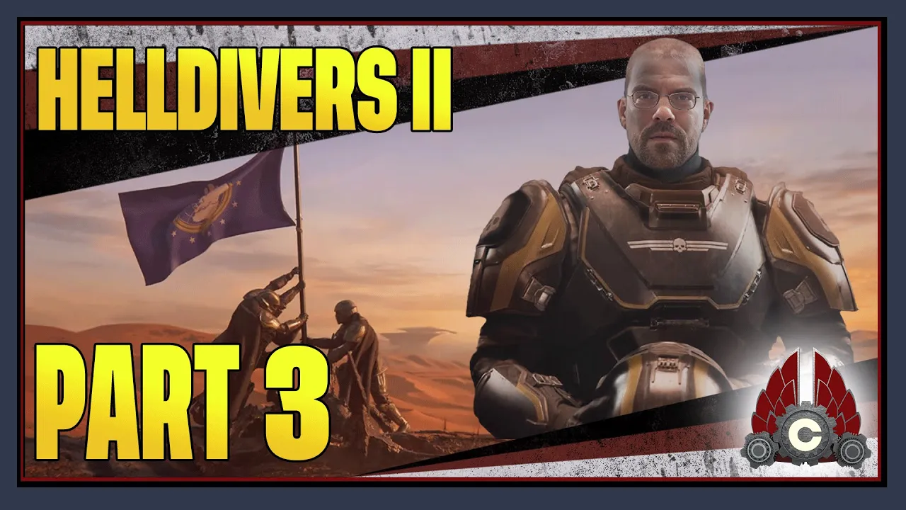 CohhCarnage Plays Helldivers 2 | Omens of Tyranny Update | Sponsored By Playstation | - Part 3