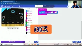 Snap the dot Game made in MakeCode for Microbit