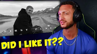 reaction justin bieber first place