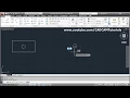 AutoCAD Draw Rectangle from Center