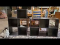 How To Assemble The ClosetMaid 6 Compartment Stackable Wood Laminate Cube