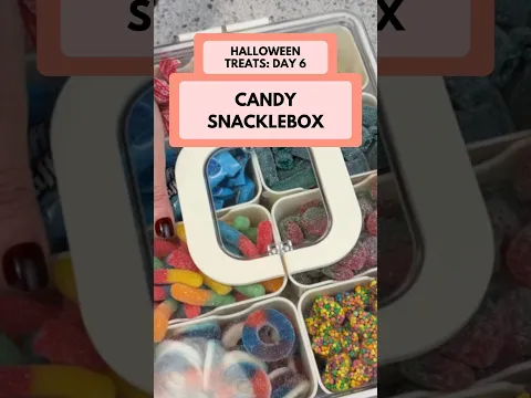 13 Days of Dollar Tree Halloween Desserts: DIY Candy Snacklebox