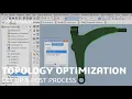 Set up Post Processing of a Topology Optimization Task SIMULIA Abaqus CAE How-To Tutorial