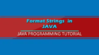 Java Format Strings Tagalog Filipino