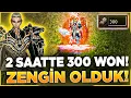YOK BÖYLE ŞANS 🤑 2 SAATTE 300 WON KASTIM! 🔥 | Metin2 Safir#26