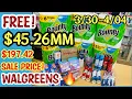 Walgreens is - 197 42 SALE PRICE Got Them All For FREE 45 26MM