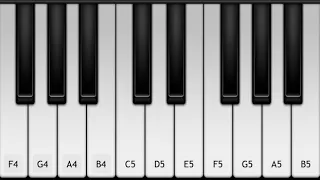 122 تعليم عزف موسيقى سنوات الضياع على بيانو الجوال 