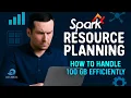 Spark Resource Planning Explained Executors Memory Cores Cluster Tuning Data Nebula