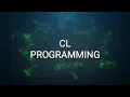 My channel intro CL PROGRAMMING