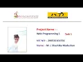 Web Programming I Task 1 1st Year Semester 01 Java Institute M L Shashika Madushan