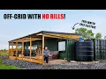 Download Lagu Living On Rainwater \u0026 Solar Power In This OFF-GRID, Modern, Shipping Container Home!