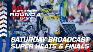 Saturday Finals LIVE Round 4 Genk IAME Euro Series 2026