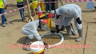 Environmental Response Drill  (chemical spill) model