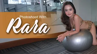 photoshoot with rara simodel cantik imut cute and mengemaskan