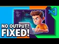 VS Code No Output Problem Code Runner Fix Terminal Not Working Solution 100 Working