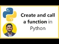 How to create and call a Python Function Amit Thinks