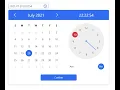 How To Change style of dateTimePicker package