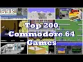 Top 200 Commodore 64 games
