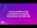 4Batz - act ii: date @ 8 (Lyrics) "I'll come and slide by 8pm"