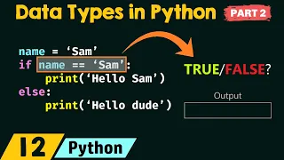 Basic Data Types in Python Part 2