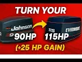 Unlock 115HP Upgrade Your 90HP With 3 Cheap Parts